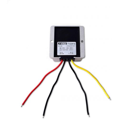  [아마존베스트]-Service-Informationen DC 12 V to 24 V Voltage Converter 10 A 240 W Car Power Supply Converter Transformer Adapter DC 9-20 V Wide Input for Car Truck Motor Boat