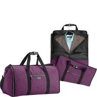 Biaggi Hangeroo Garment Bag+Duffel (One Size, Winter Blue)