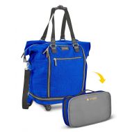 Biaggi Luggage Biaggi Zipsak Micro Fold Spinner Fashion Tote - 20-Inch Luggage - As Seen on Shark Tank - Cobalt Blue