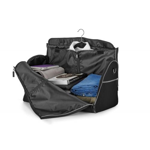 Biaggi Luggage Biaggi Hangeroo Two-In-One Garment Bag and Duffle - Compact Duffle 22-Inch - As Seen on Shark Tank