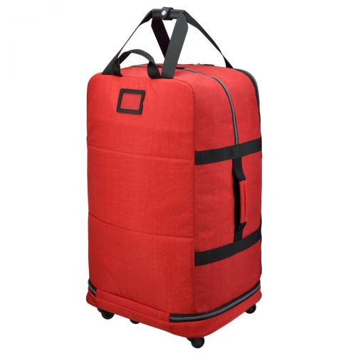  Biaggi Luggage Biaggi Zipsak Micro-Fold Spinner Suitcase - 27-Inch Luggage - As Seen on Shark Tank - Red