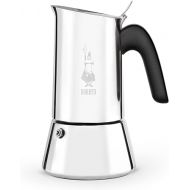 Bialetti - New Venus Induction, Stovetop Coffee Maker, Suitable for all Types of Hobs, Stainless Steel, 4 Cups (5.7 Oz), Silver