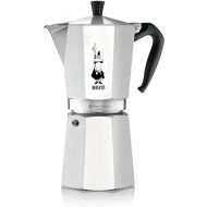 Bialetti - Moka Express: Iconic Stovetop Espresso Maker, Makes Real Italian Coffee, Moka Pot 18 Cups (27 Oz - 810 Ml), Aluminium, Silver