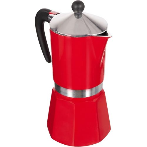  Bialetti 4963 Rainbow Espresso Maker, Red