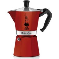 Bialetti Moka Color Espresso Coffee Maker (6 Cups, Bordeaux)