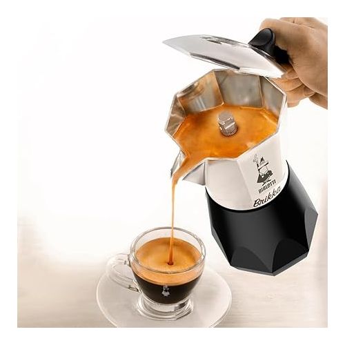  Bialetti Nuova Brikka 2 Cups 2023 | Moka Caffetteria Caffe Espresso 0007327