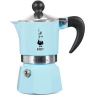 Bialetti 5041 Rainbow Espresso Maker, Light Blue