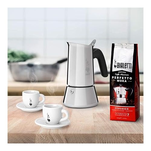  Bialetti Cafetiere Venus 6tz, 6 Cup, Silver