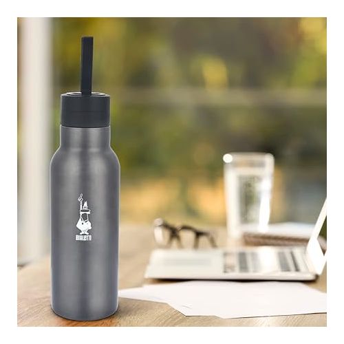  Bialetti Thermal Bottle, 750ml, Dark Grey