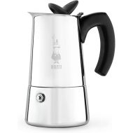 Bialetti - Musa, Stovetop Coffee Maker, Suitable for all Types of Hobs, Stainless Steel, 6 Cups, Silver