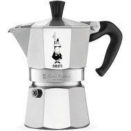 Bialetti - Moka Express: Iconic Stovetop Espresso Maker, Makes Real Italian Coffee, Moka Pot 12 Cups (22 Oz - 670 Ml), Aluminium, Silver