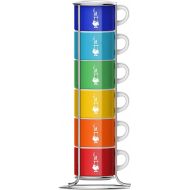 Bialetti, 6 Stacking Cups Color, China