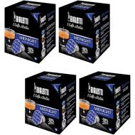 Bialetti Midnight Espresso Capsules, Delicate Taste -50% Caffeine 64 Count