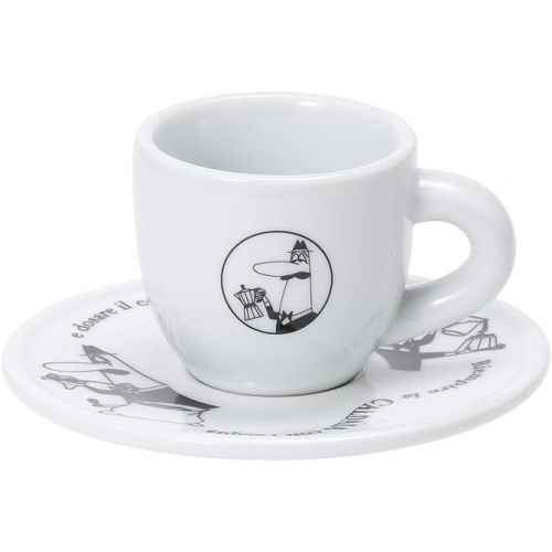  BIALETTI Cup _ Saucer White 8.5 x 6.2 x 5.8 cm Mocha Cup & Saucer Set of 4 Y0TZ033