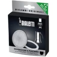 Bialetti 800413 Ricambi, Includes 1 Gasket and 1 Plate, Compatible with Venus, Kitty, Musa and Class (10 Cups)