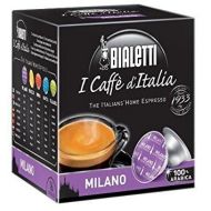 Bialetti Milano Espresso Capsules, 128 Count