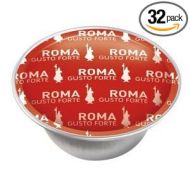 Bialetti Roma Espresso Capsules, 32 Count