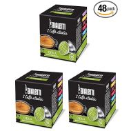 Bialetti: 48 Coffee Capsules Italia Deca BOX OF 3 for 16 Capsules [ Italian Import ]