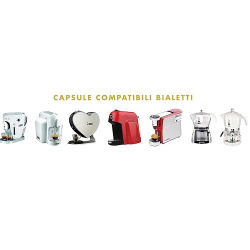  Bialetti: 48 Coffee Capsules Italia Deca BOX OF 3 for 16 Capsules [ Italian Import ]