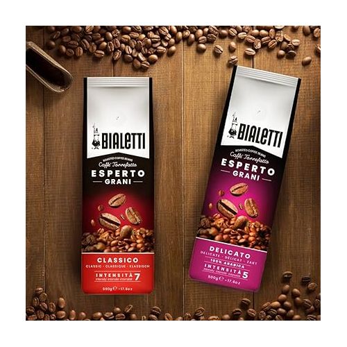  Bialetti Esperto Grani, Caffe in Grani, Gusto Classico, 500 G