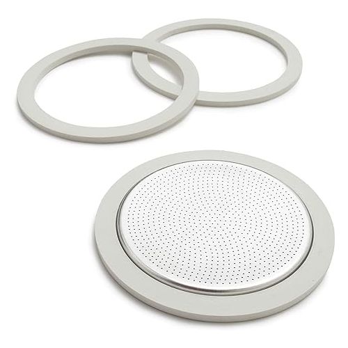  Bialetti 06964 replacement gasket/filter for 12 cup makers.