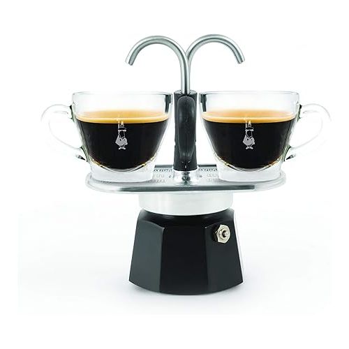  Bialetti Mini Express 2 Cup Direct Flame (Coffee Maker, Espresso Maker, Makinetta)