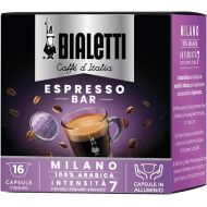 Bialetti 6819 Mini Express Espresso Capsules, Milano, 16-pack