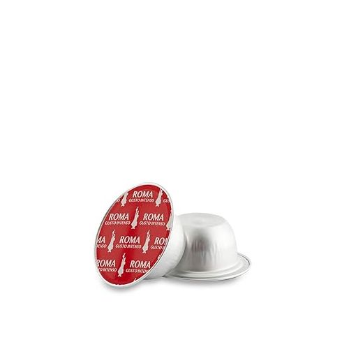  Bialetti Roma Espresso Capsules, 128 Count