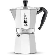 Bialetti - Moka Express: Iconic Stovetop Espresso Maker, Makes Real Italian Coffee, Moka Pot 9 Cups (14 Oz - 420 Ml), Aluminium, Silver