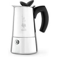 Bialetti - Musa, Stovetop Coffee Maker, Suitable for all Types of Hobs, Stainless Steel, 4 Cups (5.07 oz.), Silver