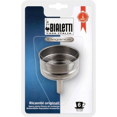  Bialetti 0186013 - Filter Fuer Espressokocher, 6 Tassen