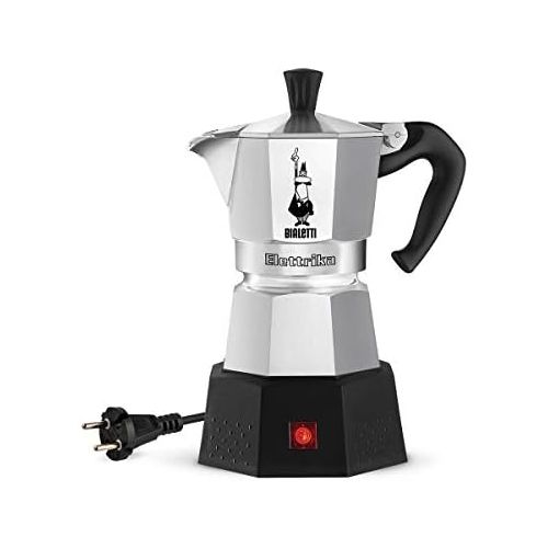  Besuchen Sie den Bialetti-Store Bialetti Elektrika 110 Volt / 230 Volt Elektrischer Espressokocher / Reiseausfuehrung