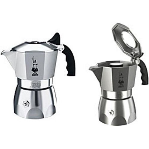  Bialetti 6188 Espressokocher 2 Tassen, Aluminium, silber