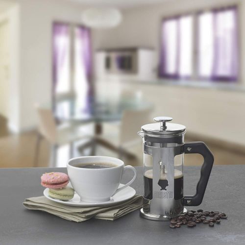  Bialetti 3160 Espressokocher, Aluminium, metallic/glas