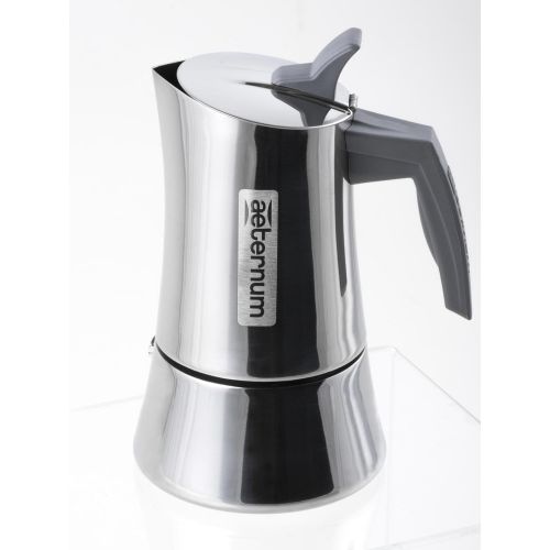  Bialetti 0006283Kaffeemaschine Divina ind 6Tassen, Edelstahl, Edelstahl, 14x 11,5x 20cm