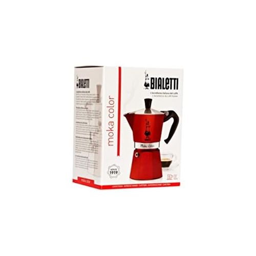  Bialetti 9323 Espressokocher Moka Color Emotion fuer 6 Tassen