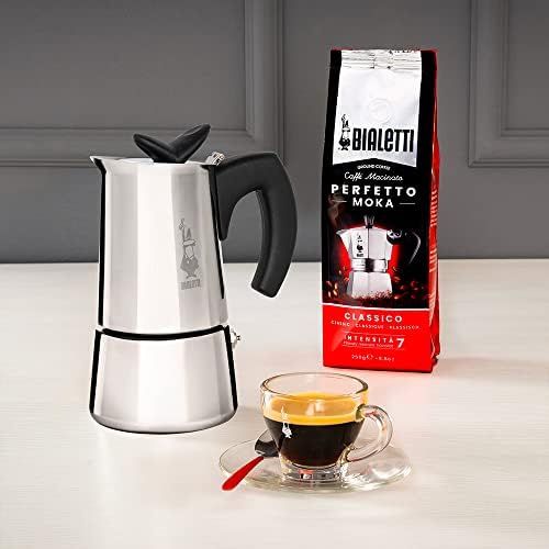  Bialetti Musa New, Schwarz/Silber,