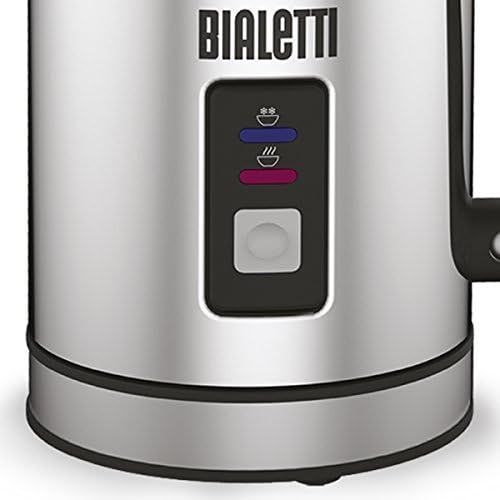  Bialetti MK01 elektrischer Milchaufschaumer aus Edelstahl