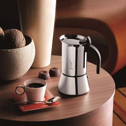  Bialetti Venus 2 Tassen Espressokocher Edelstahl