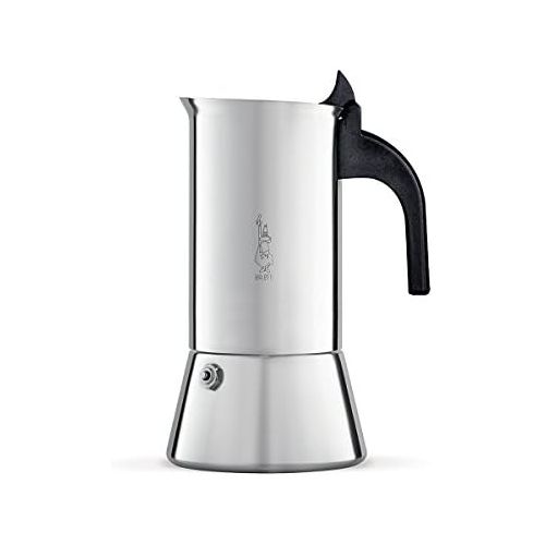  Bialetti Venus Mokka zu 10 Tassen aus Edelstahl fuer Induktion