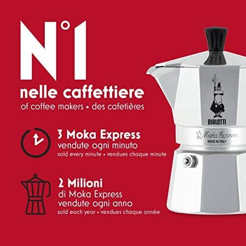  Bialetti Moka Express 6 Tassen Espressokocher