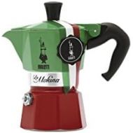 Bialetti Espressokocher-5650 Gruen,Rot,WeissOne Size