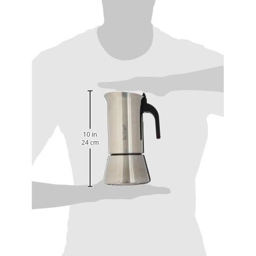  Bialetti 10 Cup Venus Stainless Steel Stovetop Espresso Coffee Maker Induction