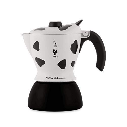  Bialetti Moka Mukka Express Coffee Maker, Small, Aluminum