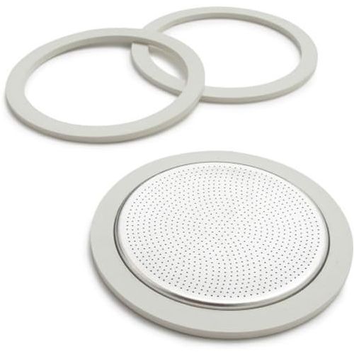  Bialetti 06964 replacement gasket/filter for 12 cup makers.