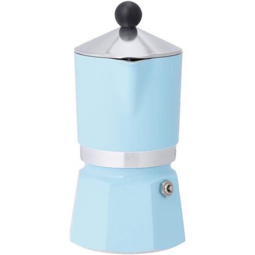  Bialetti 5042 Rainbow Espresso Maker, Light Blue