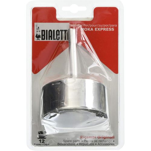  Bialetti 06895 Moka Express 12-Cup Replacement Funnel,silver