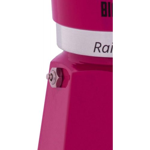  Bialetti 5011 Rainbow Espresso Maker, Fuchsia