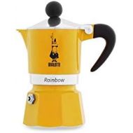 Bialetti 4981 Rainbow Espresso Maker, Yellow