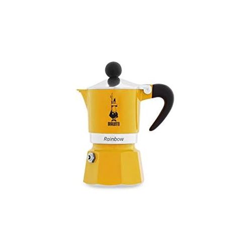  Bialetti 4981 Rainbow Espresso Maker, Yellow